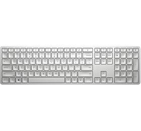 HP Programovatelná bezdrátová klávesnice 970 CZ-SK stříbrná (3Z729AA#BCM)