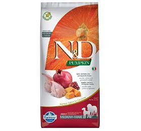 N&D Pumpkin DOG Adult M/L Quail & Pomegranate 12kg