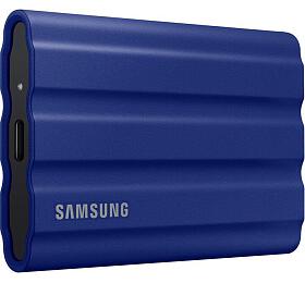 Samsung T7 Shield / 2TB / SSD / Extern / 2.5&quot; / Modr / 3R (MU-PE2T0R/EU)