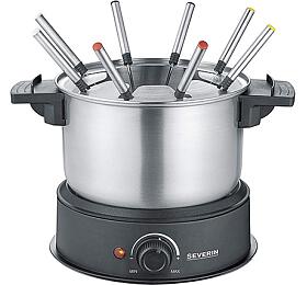 Fondue set Severin, FO 2470, fondue s 8 vidlikami, termostat, 1500 W