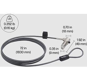 HP Nano Combination Cable Lock (63B28AA)