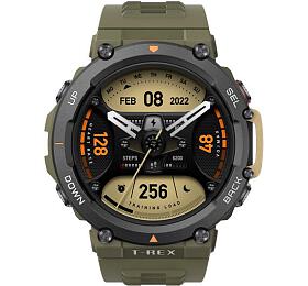 Chytré hodinky Amazfit T-Rex 2, Wild Green
