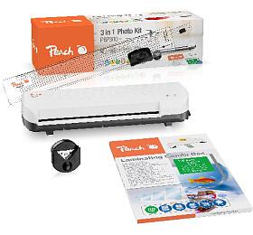 Peach 4 in1 Laminating Kit PBP300, set lamintor PL707, ezaka PC100-04, mix foli a zaezva rok (510788)