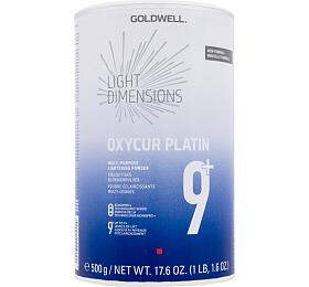 Barva na vlasy Goldwell Light Dimensions Oxycur Platin, 500 ml (9+)