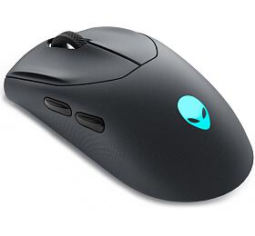 DELL myš Alienware Wireless /bezdrátová/ Tri - mode Gaming Mouse/ AW720M černá (545-BBDN)