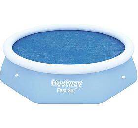 Solrn plachta na bazn Bestway kruh