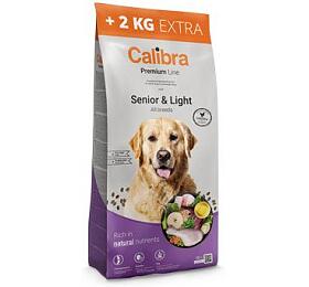 Calibra Dog Premium Line Senior&amp;Light 12+2kg