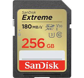 Sandisk sanDisk Extreme SDXC 256GB 180MB/s V30 UHS-I U3 (SDSDXVV-256G-GNCIN)