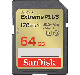 Sandisk sanDisk Extreme PLUS SDXC 64GB 170MB/s V30 UHS-I (SDSDXW2-064G-GNCIN)