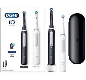 Magnetický zubní kartáček ORAL B iO Series 4 Duo Pack (B+W) Oral-B