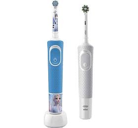 Zubn kartek Oral-B D103 White + D100 Frozen