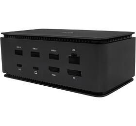 I-TEC i-tec USB4 Metal Docking station Dual 4K HDMI DP, PD 80W + zdroj 112W (USB4DUALDOCK100W)