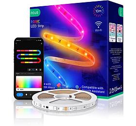 Smart LED psek 12V 40LED/m IP44 24W RGB NOUS F5 10m WiFi Tuya