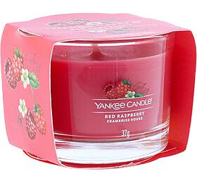 Yankee Candle Red Raspberry votivn svka ve skle 37 g