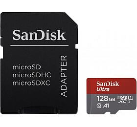 Sandisk sanDisk Ultra microSDXC 128GB 140MB/s + adaptr (SDSQUAB-128G-GN6MA)