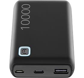 Powerbanka Cellularline Essence 10 000 mAh, černá