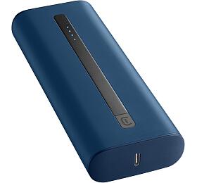 Powerbanka Cellularline Thunder 20 000 mAh, modr