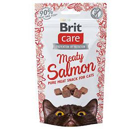 Brit Care Cat Snack Meaty Salmon 50g