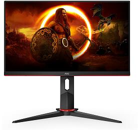 AOC LCD hern 24G2ZU 23,8" IPS / 1920x1080@240Hz / 0,5ms / 350cd / 2xHDMI / DP / 4xUSB / Repro / Pivot / HAS / VESA (24G2ZU/BK)