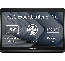 Asus aSUS ExpertCenter/E1 AiO (E1600)/15,6&quot;/1366 x 768 / T / N4500 / 4GB / 128GB SSD/UHD/bez OS/Black/2R (E1600WKAT-BD036M)