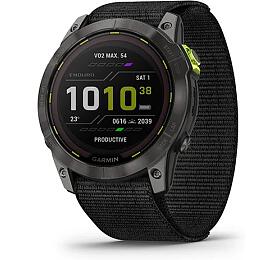 Garmin Enduro 2 PRO Sapphire Solar, Titan Carbon Gray DLC/ Black Nylon Band (010-02754-01)