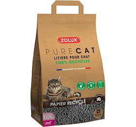 Podestlka PURECAT recyklovan paprov 10l Zolux