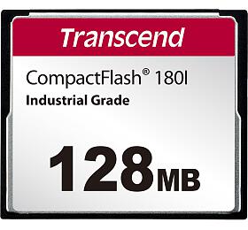 Transcend 128MB INDUSTRIAL TEMP CF180I CF CARD, (MLC) pamov karta (SLC mode), 85MB/s R, 70MB/s W (TS128MCF180I)