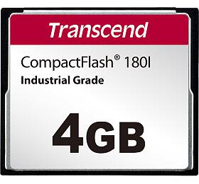 Transcend 4GB INDUSTRIAL TEMP CF180I CF CARD, (MLC) pamov karta (SLC mode), 85MB/s R, 70MB/s W (TS4GCF180I)