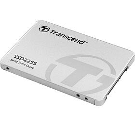 TRANSCEND SSD225S 2TB SSD disk 2.5'' SATA III 6Gb/s, 3D TLC, Aluminium casiTRANSCEND SSD225S 2TBng, 560MB/s R, 500MB/s W, stbrn (TS2TSSD225S)