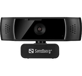 Sandberg Webová kamera, USB Webcam Autofocus DualMic (134-38)