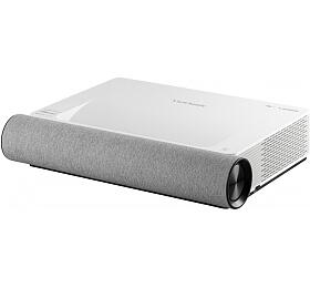 ViewSonic X2000L-4K/DLP laser/ ultraShortThrow/2000 ANSI / 3000000:1 / Repro / AV / 2xHDMI / 2xUSB / RJ45 / WiFi / phone control/bl