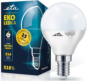 rovka LED ETA EKO LEDka mini globe 6W, E14, neutrln bl