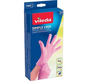 Rukavice Vileda SIMPLE RUKAVICE M/L 100KS
