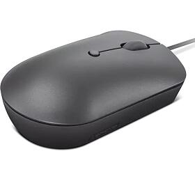 PC myš Lenovo 540 USB-C Wired Compact D.Grey