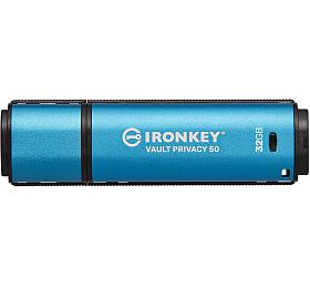 Kingston flash disk 32GB IronKey Vault Privacy 50 (IKVP50/32GB)