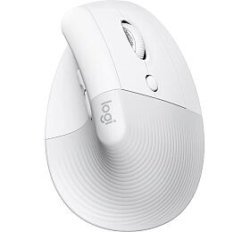 Logitech Lift Vertical Ergonomic Mouse - OFF-WHITE/PALE GREY - EMEA (910-006475)