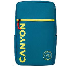 CANYON CSZ-02 batoh pro 15.6&quot; notebook, 20x25x40cm, 20L, příruční zavazadlo, tmavě zelená (CNS-CSZ02DGN01)