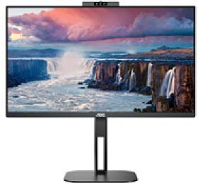 AOC MT IPS LCD WLED 23,8" 24V5CW/BK - IPS panel, 1920x1080, HDMI, DP, USB, USB-C, repro, pivot, webcam