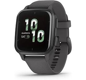 Garmin Venu Sq 2, Slate / Shadow Grey silicone band (010-02701-10)