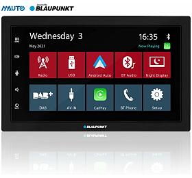 Autordio BLAUPUNKT Rotterdam 600 DAB BT, Apple CarPlay, Android Auto, 2DIN