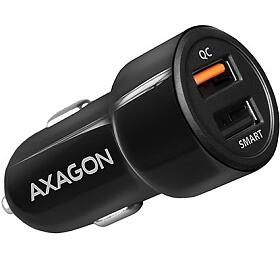 AXAGON rychlo nabjeka do auta / PWC-QC5 / 2x USB-A / QC3.0/AFC/FCP + 5V-2.6A, 31.5W