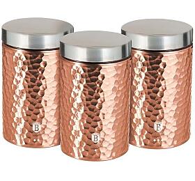 Dza na potraviny BERLINGERHAUS Primal Rosegold Metallic Line BH-6715, 3 ks