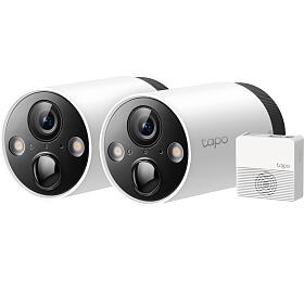 TP-Link Tapo C420S2 - 2x Tapo C420, 1x Tapo H200 (4MP, 2K QHD, IR 15m, WiFi, micro SD card, IP65)