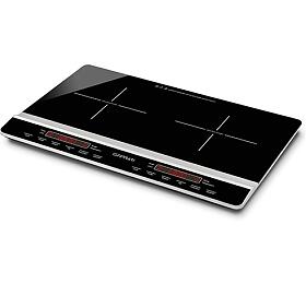 Dvouplotnkov vai G3Ferrari, G1013800, indukn, digitln displej, dotykov ovldn, sklenn povrch, 200-1800 W