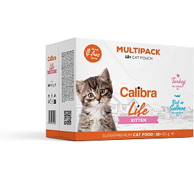 Kapsiky pro koky Calibra Cat Life KittenMultipack, 12x85g