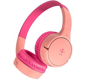 Sluchátka Belkin SoundForm Mini, růžová