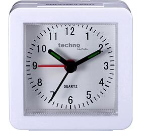 TechnoLine Analogový budík Modell SC white