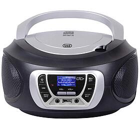 Pehrva Trevi, CMP 510 DAB BK, penosn, CD-MP3, CD-R/RW, DAB/DAB+/FM s RDS, dlkov ovlada, barva ern