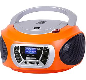 Pehrva Trevi, CMP 510 DAB ORG, penosn, CD-MP3, CD-R/RW, DAB/DAB+/FM s RDS, dlkov ovlada, barva oranov