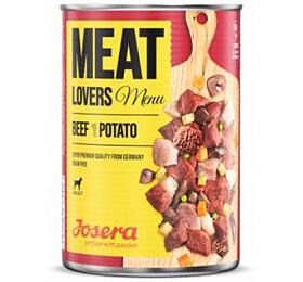 Josera Dog konz.Meat Lovers Menu Beef with Potato 400g